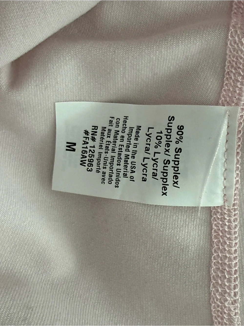 kate spade Pale Pink Bow-Accent Zip Beyond Yoga Jacket